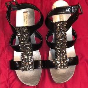 sparkly wedges